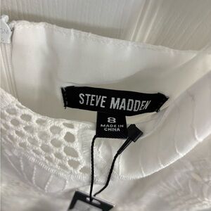 Steve Madden White Mini Dress